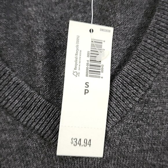 NWT OLD NAVY Women's Knit V Neck Long Sleeves Pullover Sweater Top Size Small - Picture 4 of 11